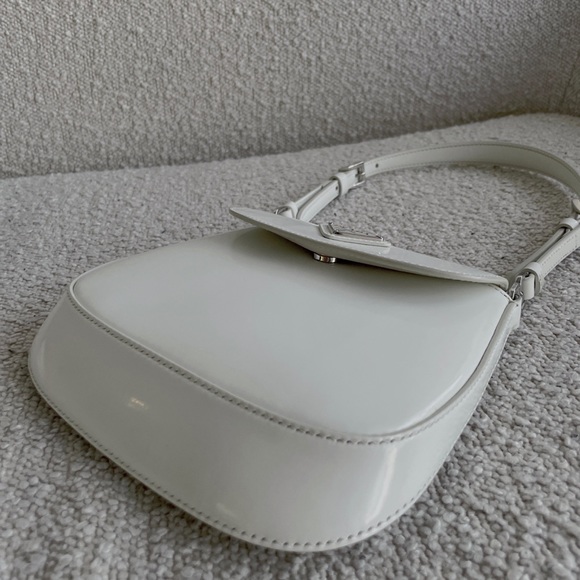 Prada white mini Cleo - Picture 3 of 10